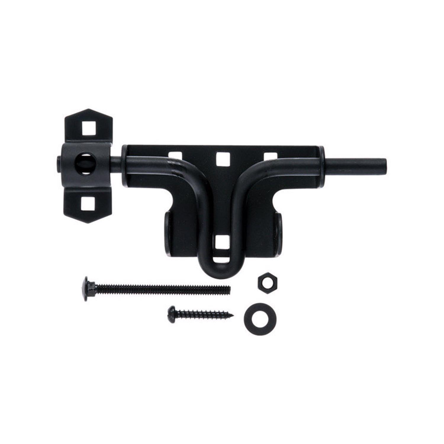 Ace 10.52 in. H X 4.75 in. W X 1.22 in. L Gloss Zinc Slide Bolt Gate Latch