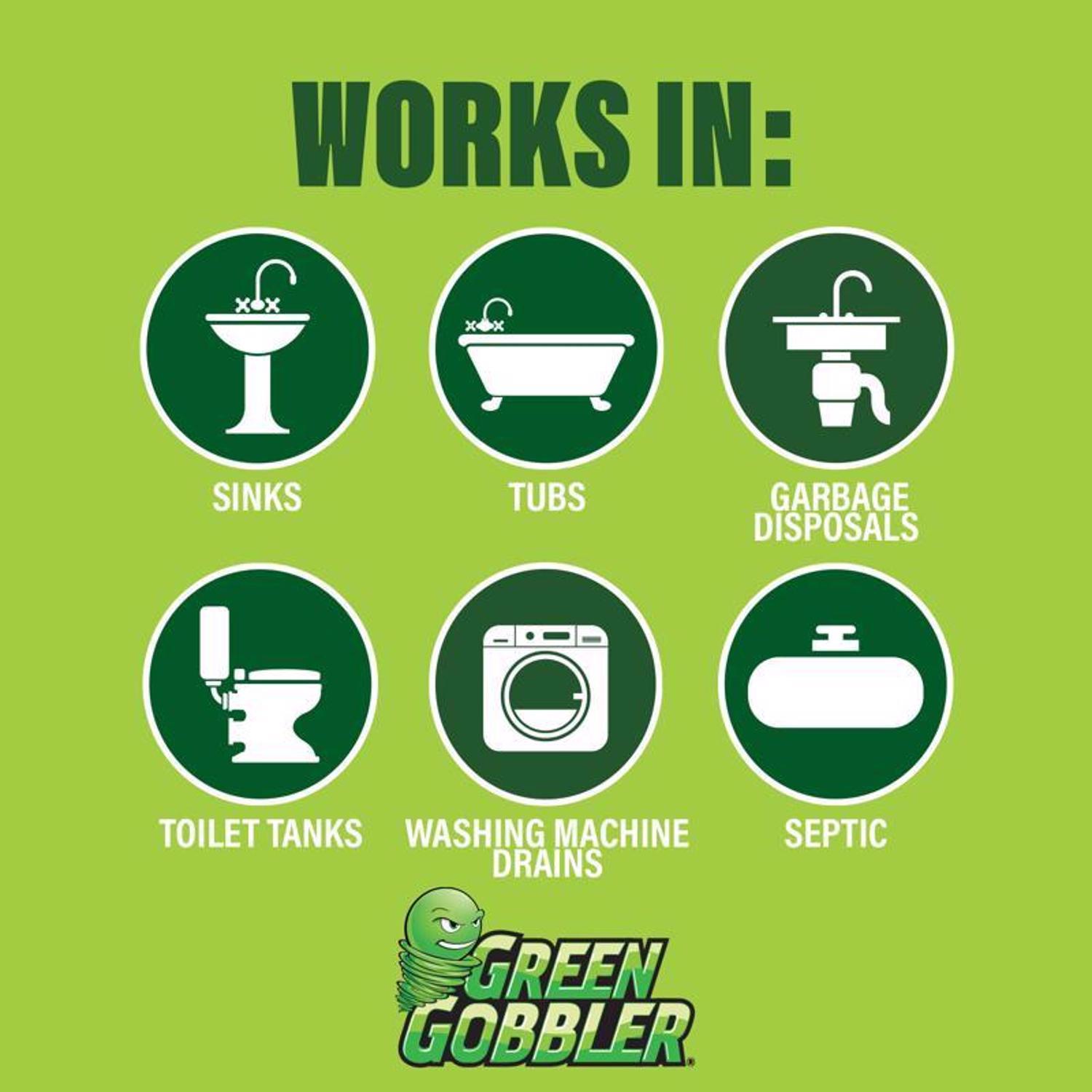 Green Gobbler Strip Drain Deodorizer 1.47 oz