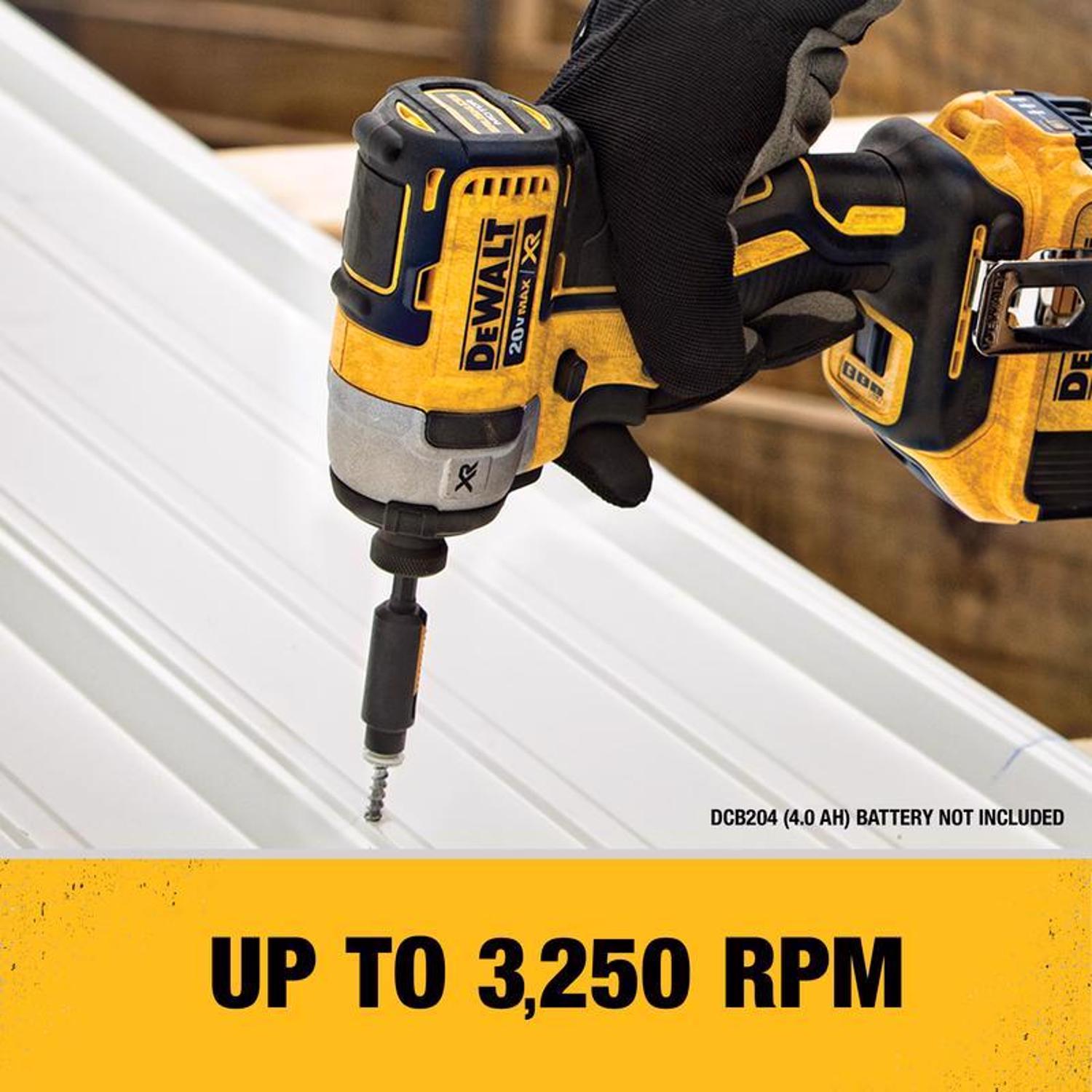 DeWalt 20V MAX 20 V Brushless 3-Speed Impact Driver Kit (Battery & Charger)
