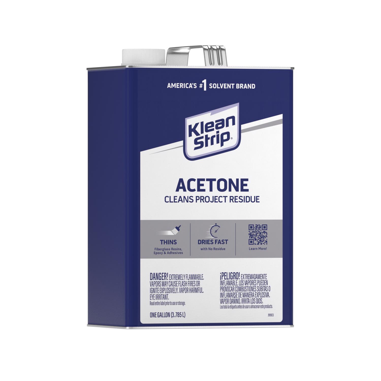 Klean Strip Acetone Solvent and Thinner 1 gal