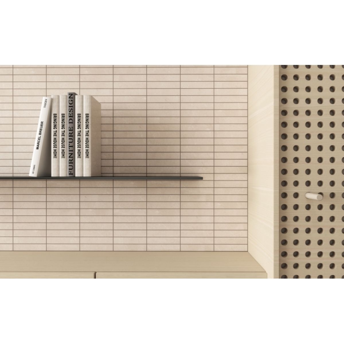 Emser Tile Vernon Fawn Matte 1X6/12X12
