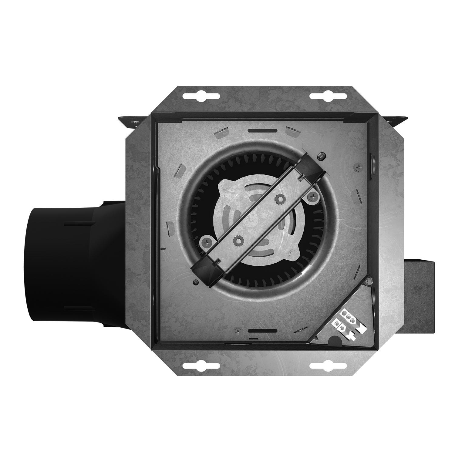Broan-NuTone Roomside Series 60 CFM 0.9 Sones Bathroom Exhaust Fan with Light