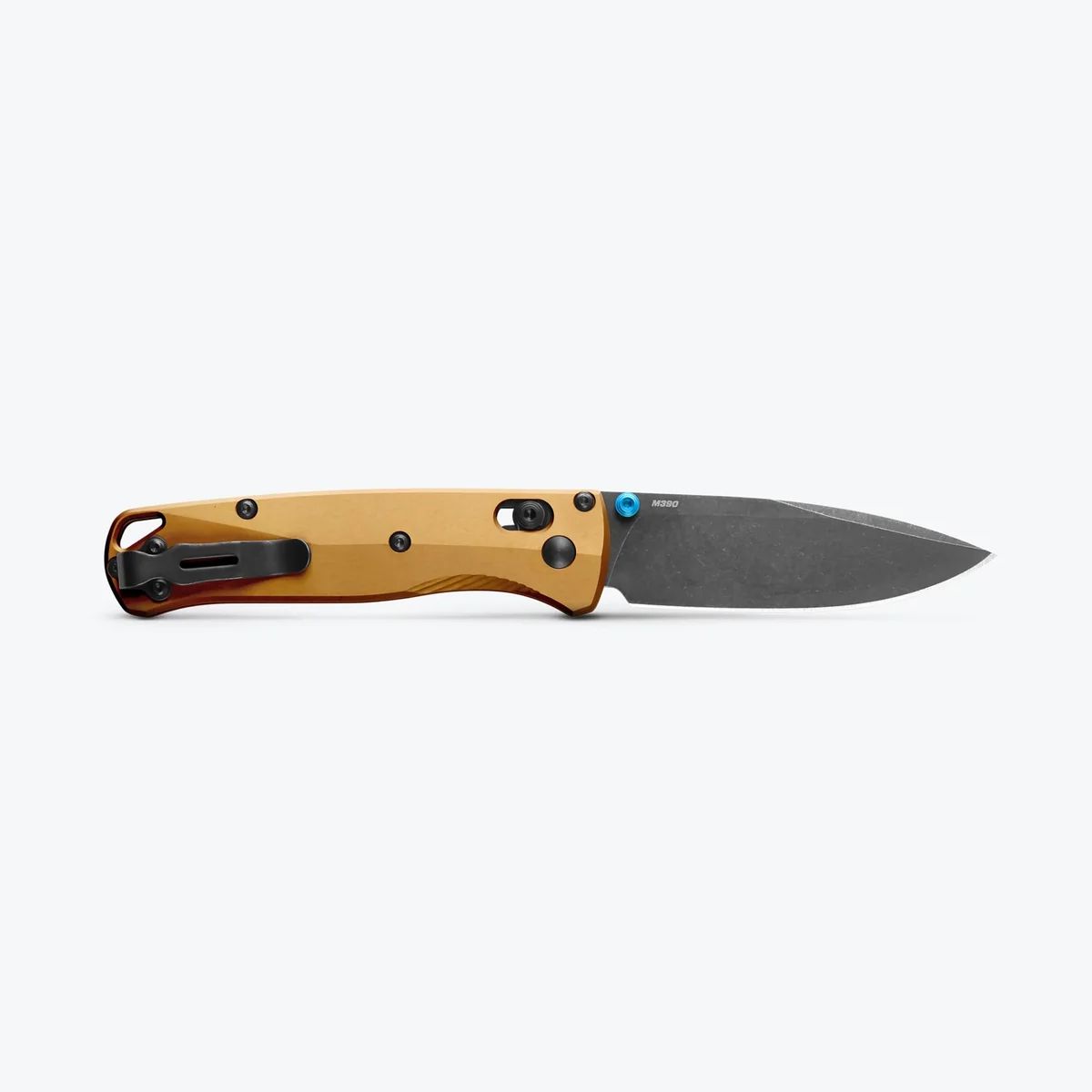 Benchmade Bugout Burnt Brass Aluminum