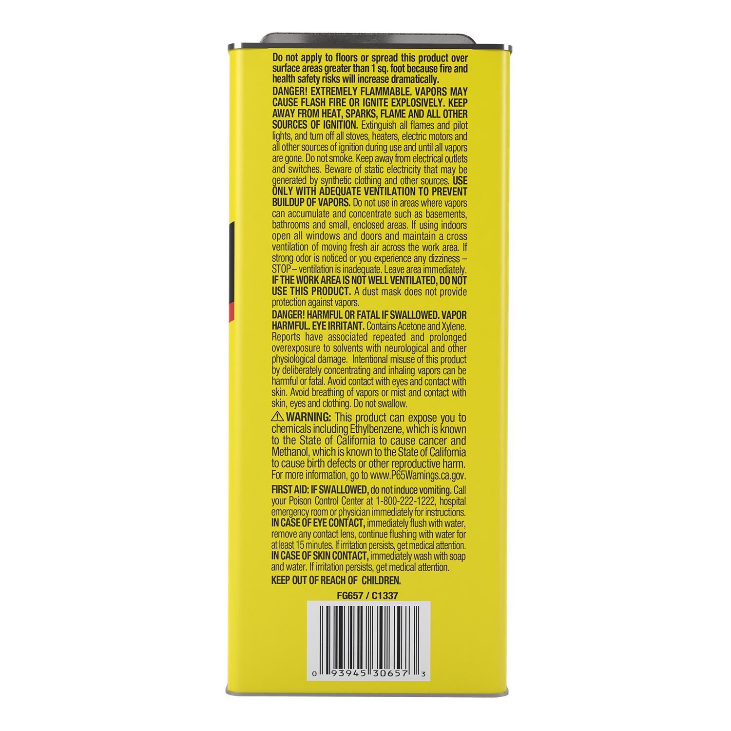 Goof Off Pro Strength Liquid Remover 1 gal