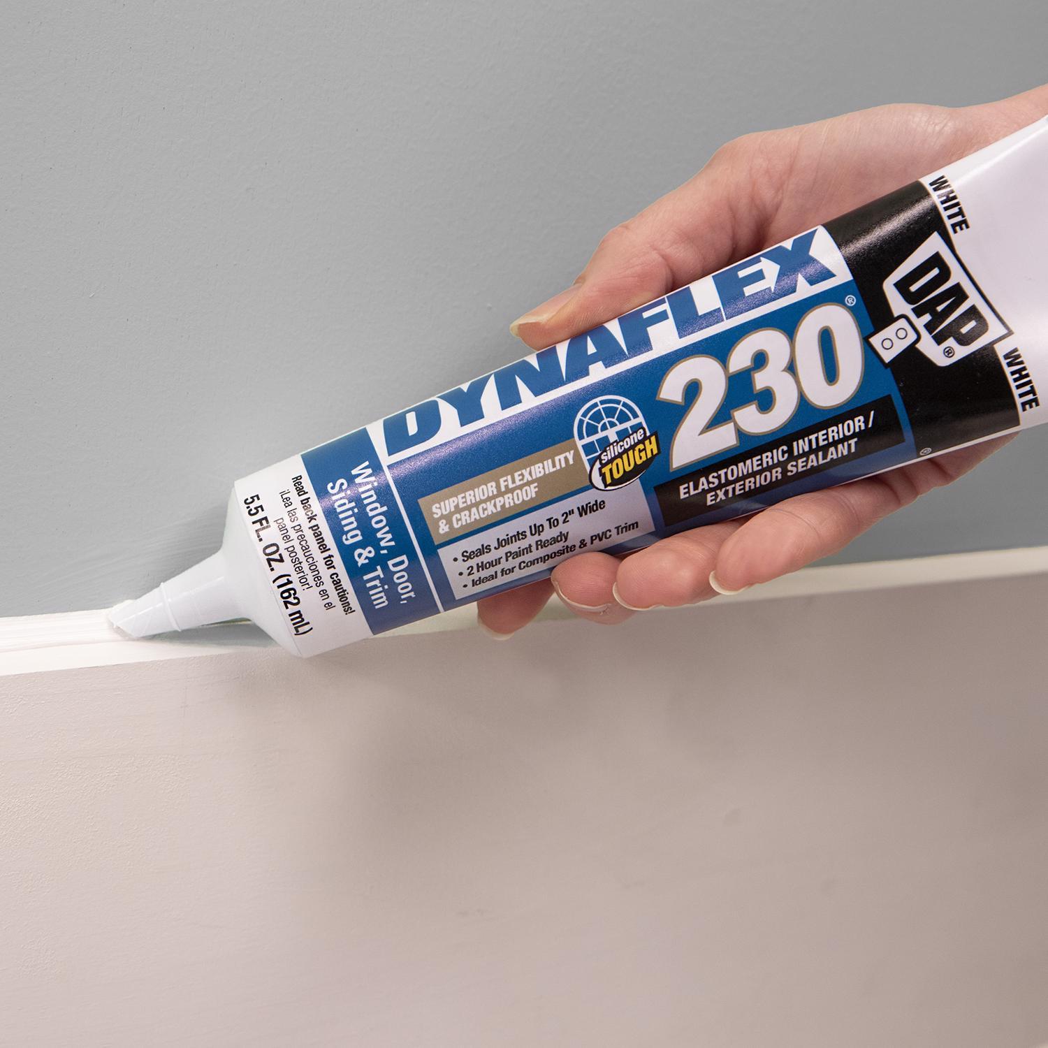 DAP Dynaflex 230 White Premium Latex Sealant 5.5 oz