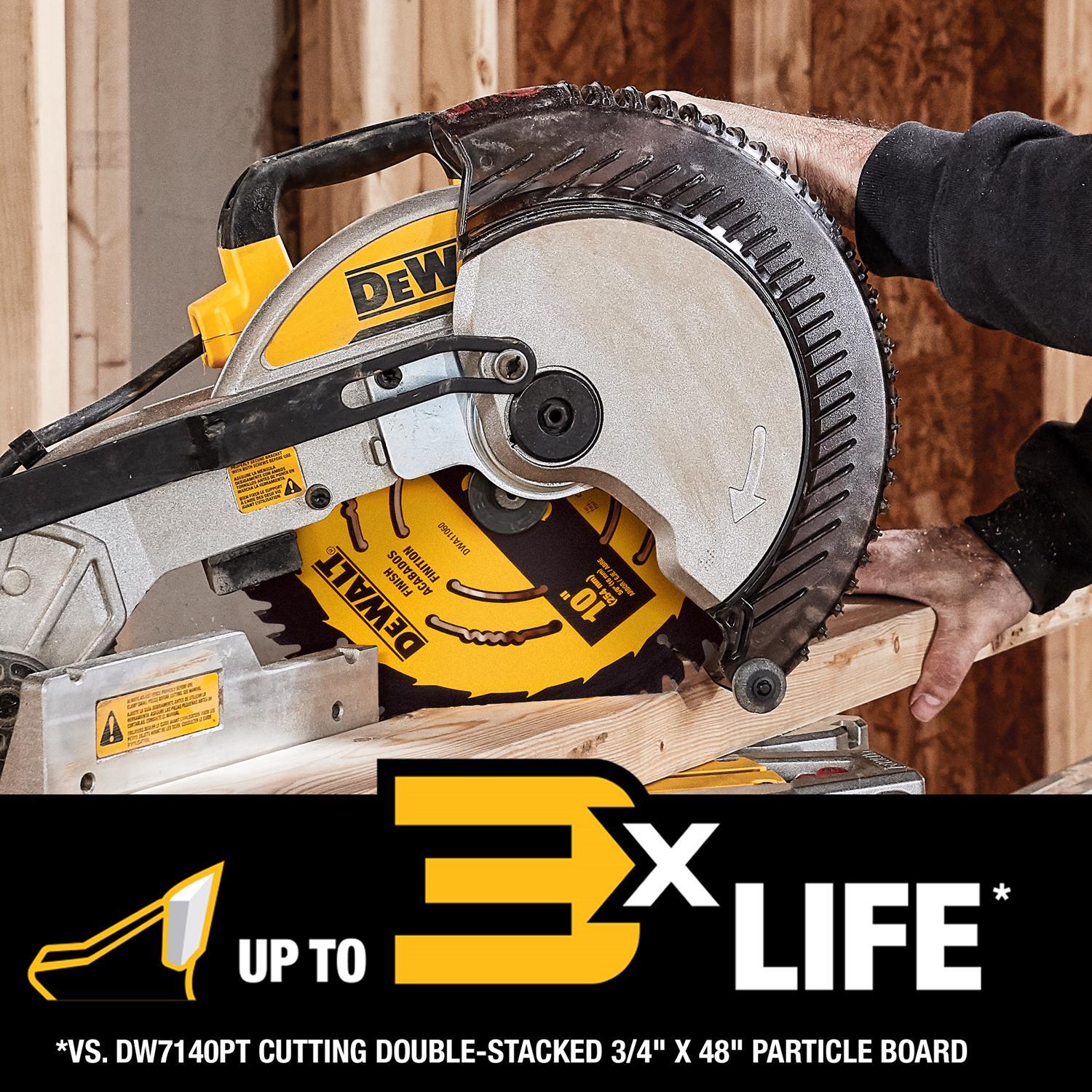 DeWalt 10 in. D X 5/8 in. Carbide Tipped Circular Saw Blade 40 teeth 1 pc