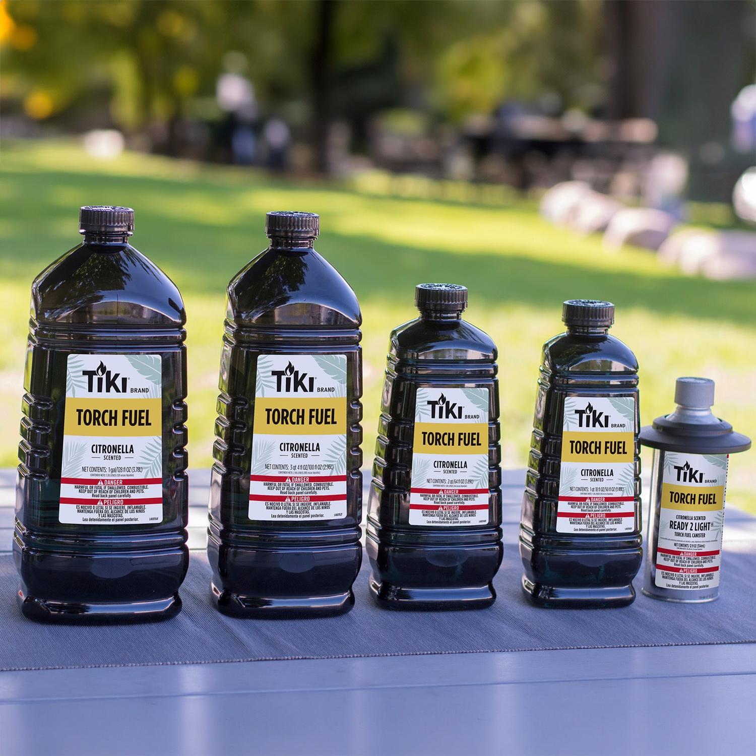 TIKI Easy Pour Citronella Torch Fuel Yellow 50 oz