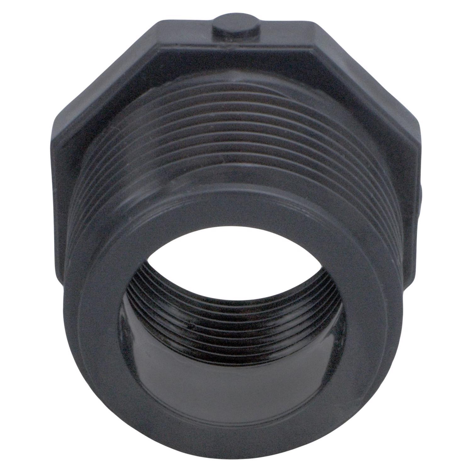 Charlotte Pipe Schedule 80 1 in. MPT X 3/4 in. D FPT PVC Reducing Bushing 1 pk