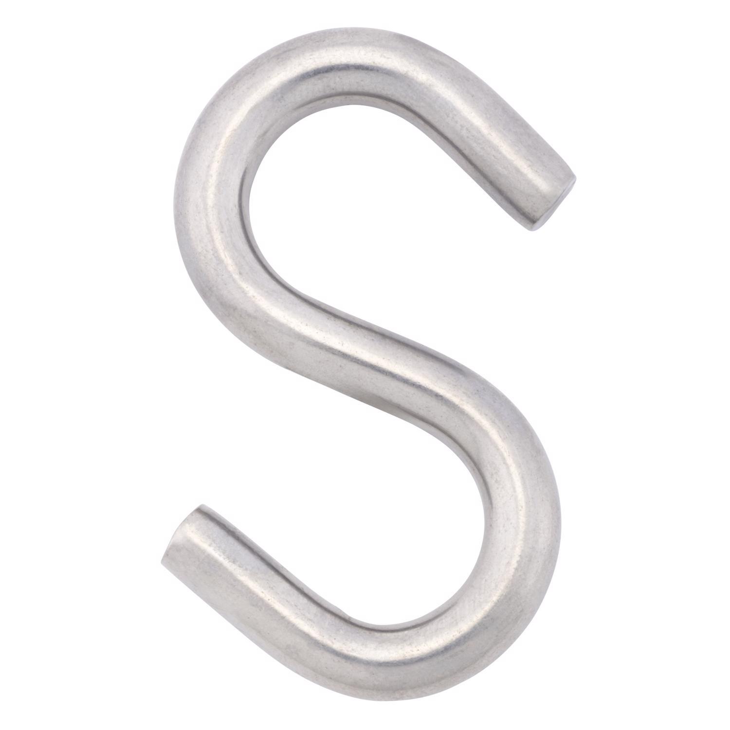 Hampton Small Steel 2.5 in. L S-Hook 250 lb 1 pk