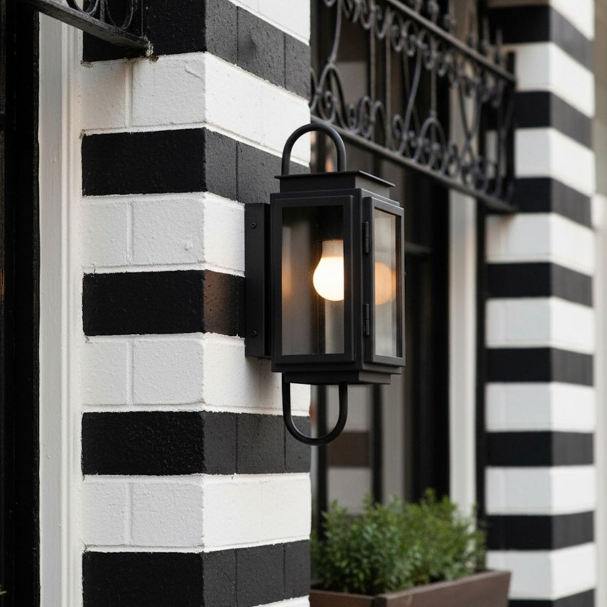 Craftmade Irving 1 Light 16.5 in. Textured Black Outdoor Wall Lantern