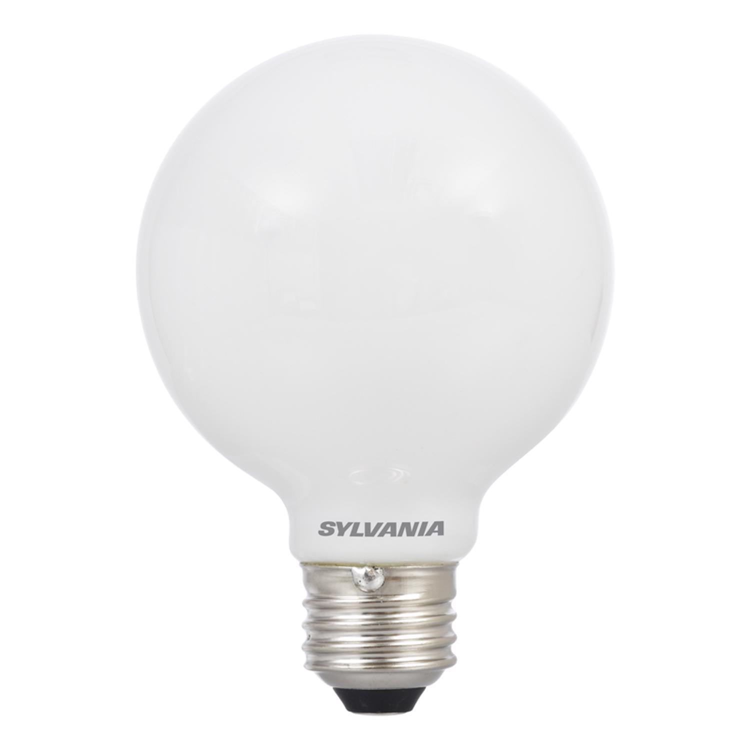 Sylvania TruWave G25 E26 (Medium) LED Bulb Daylight 60 Watt Equivalence 2 pk