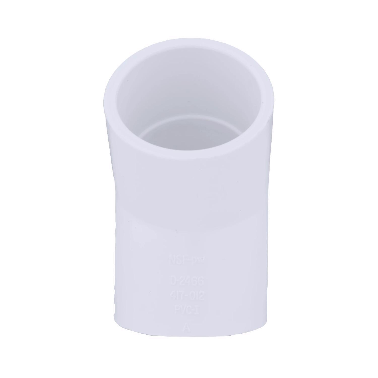 Charlotte Pipe Schedule 40 1-1/4 in. Slip X 1-1/4 in. D Slip PVC Elbow 1 pk