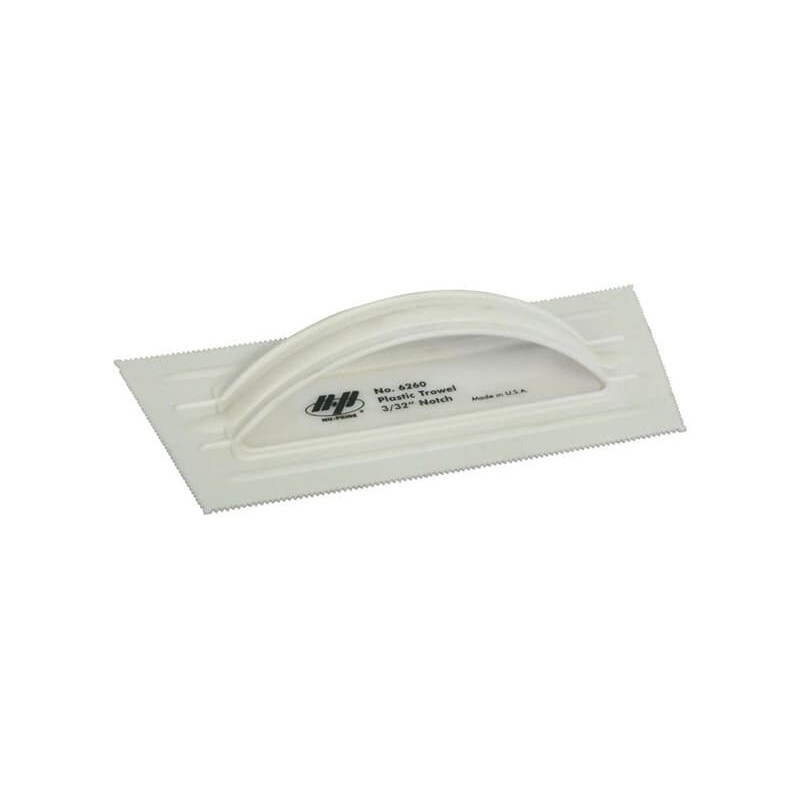 Marshalltown QLT 4-1/4 in. W X 9-1/2 in. L Plastic V Notched Trowel