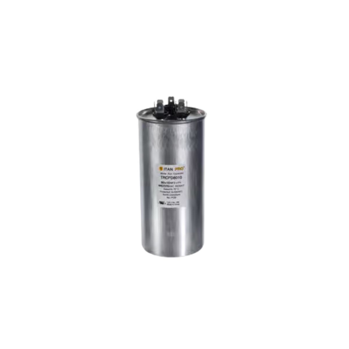 Titan Pro 80+10 MFD 440 V Round Run Capacitor