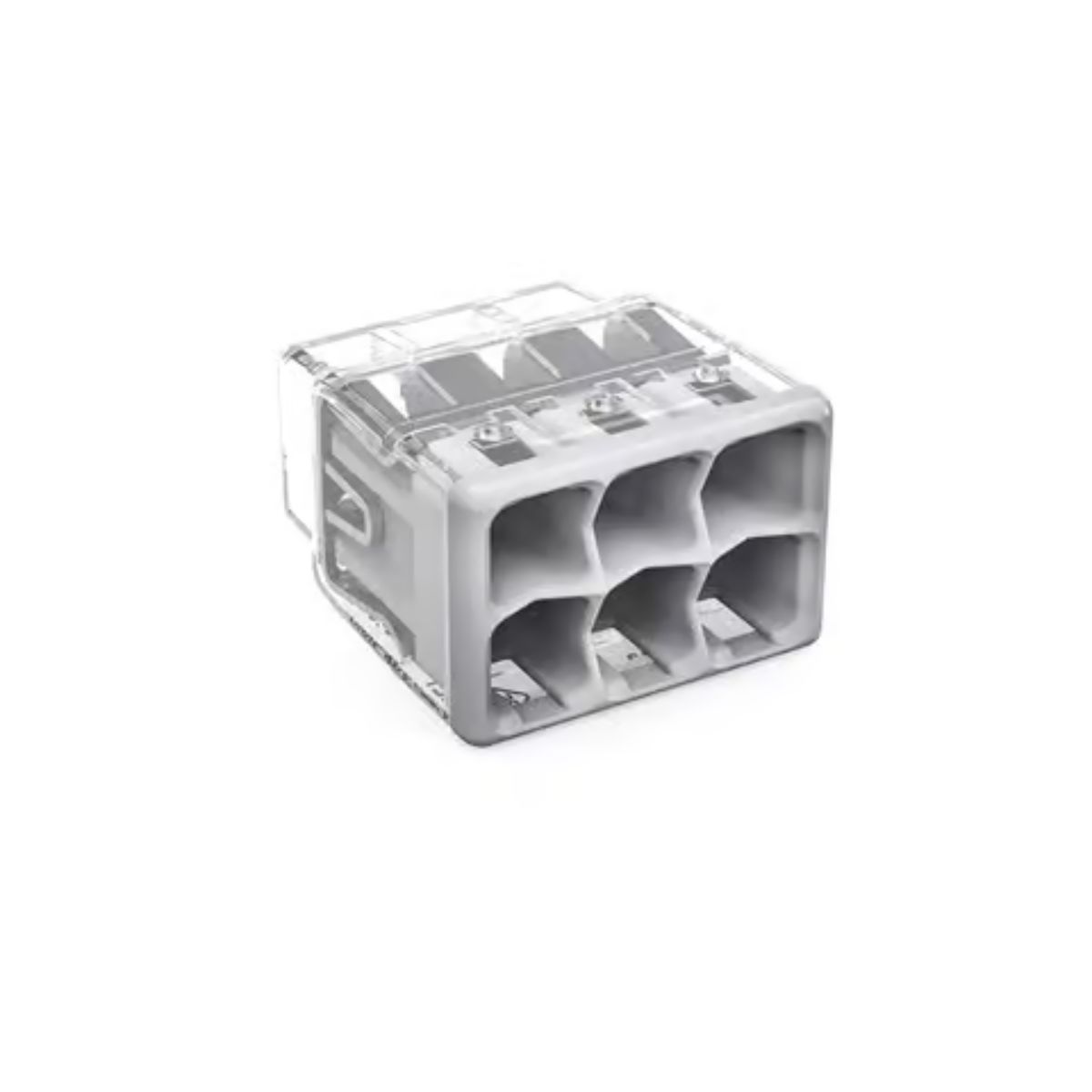 Wago 6 Port Push-In Wire Connector 5 Pack