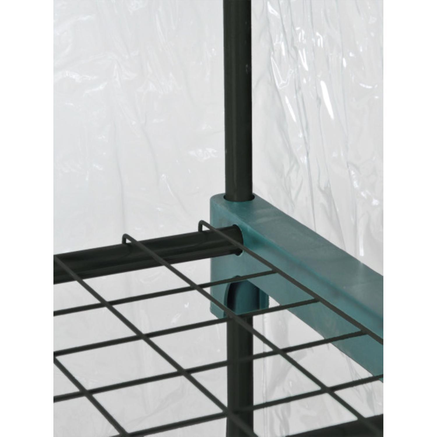Miracle-Gro Clear 23 in. W X 17 in. D X 57 in. H Greenhouse