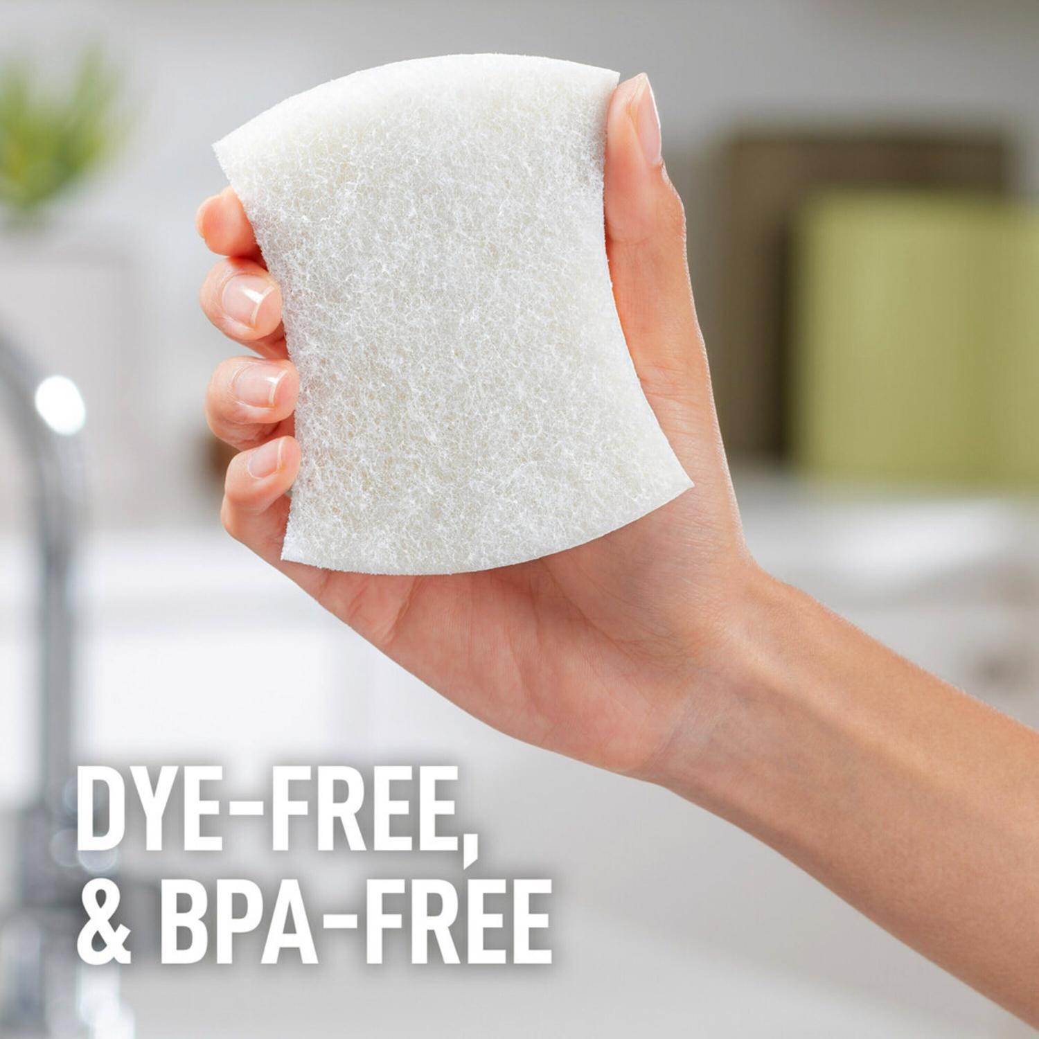 Scotch-Brite Greener Clean Non-Scratch Scrubber Sponge For Multi-Purpose 4.5 in. L 3 pk