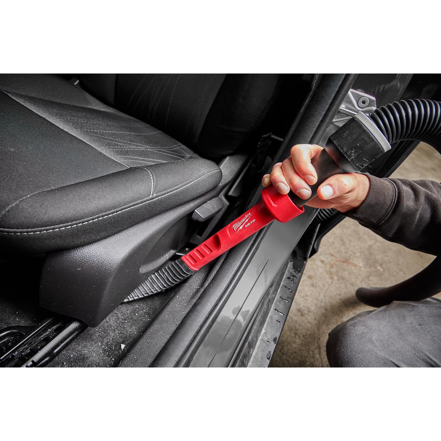 Milwaukee AIR-TIP 1-1/4 in. - 2-1/2 in. Wet/Dry Shop Vac Flexible Long Reach Crevice Tool 1 pc