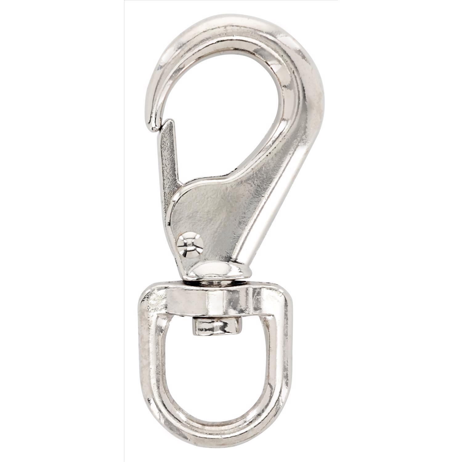 Koch Industries 1 in. D X 3.875 in. L Nickel-Plated Steel Quick Snap 90 lb