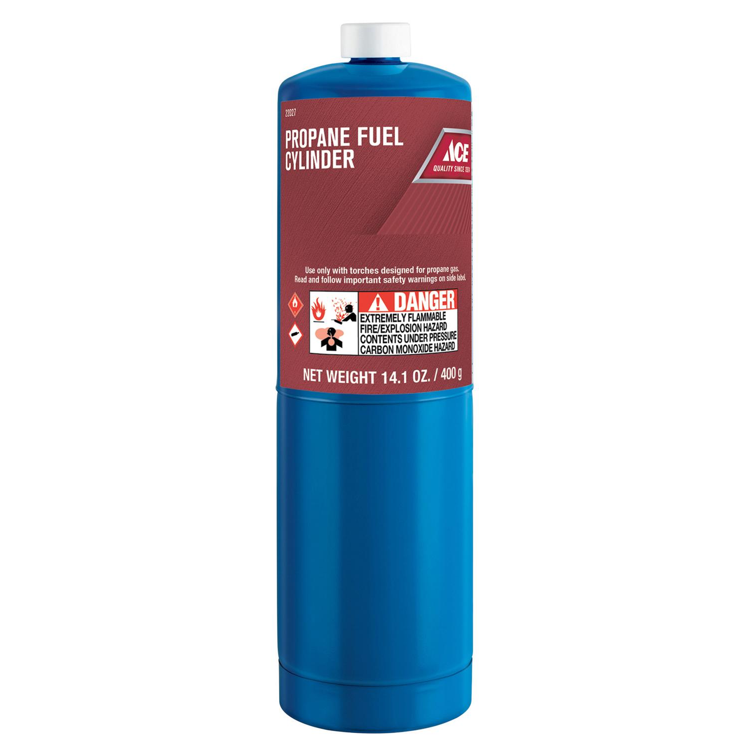 Ace 14.1 oz Steel Propane Fuel Cylinder Stine Home + Yard The