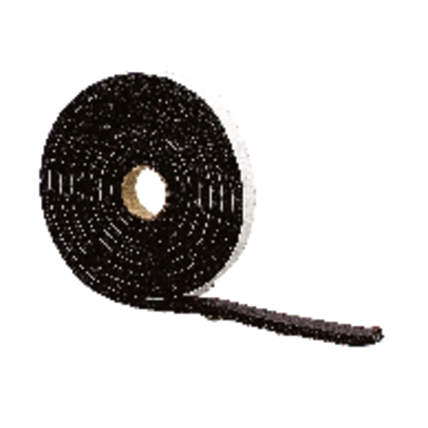 M-D Black Rubber Weather Stripping Tape For Windows 10 ft. L X 3/8 in.