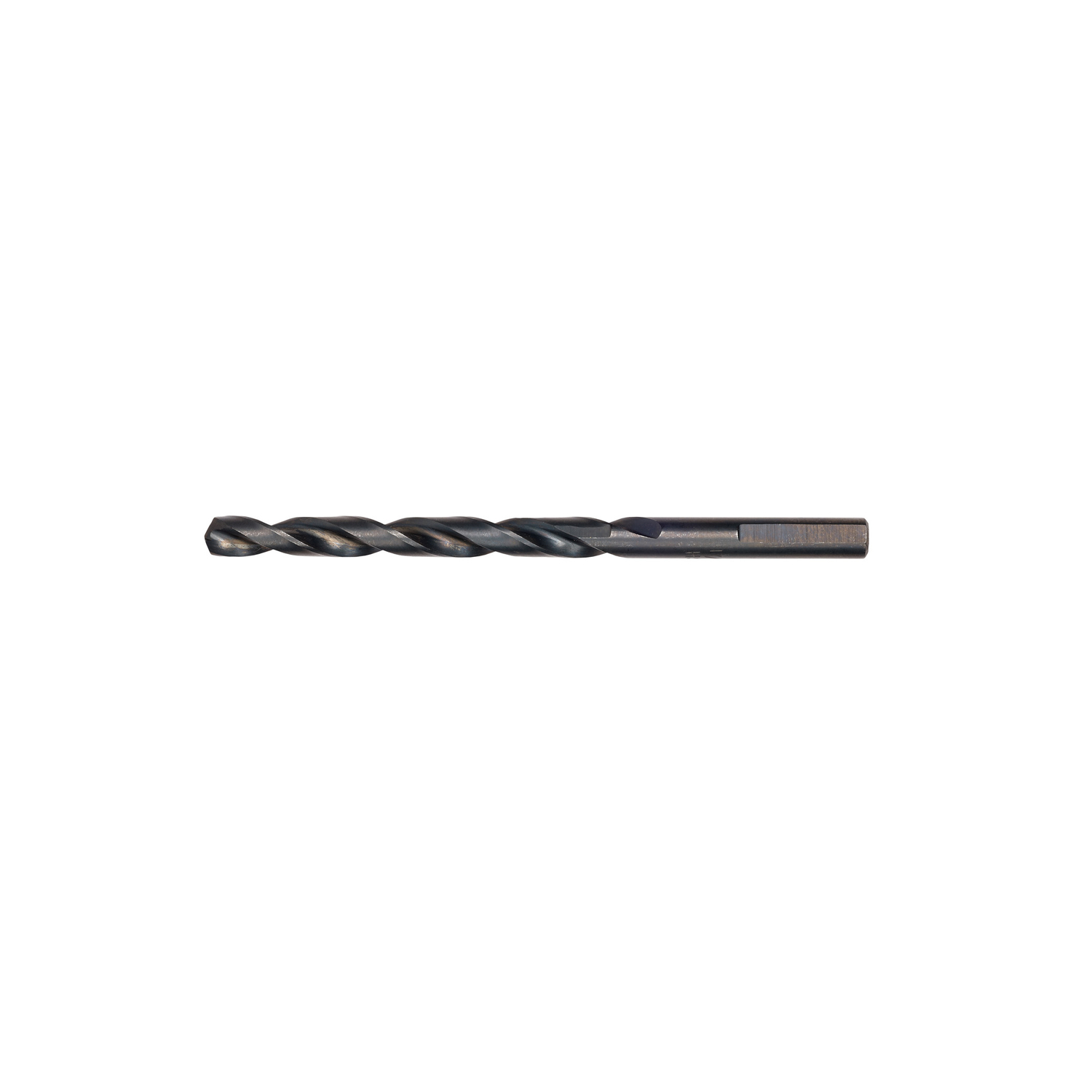 Milwaukee Thunderbolt 17/64 in. X 4-1/8 in. L Black Oxide Drill Bit 1 pc