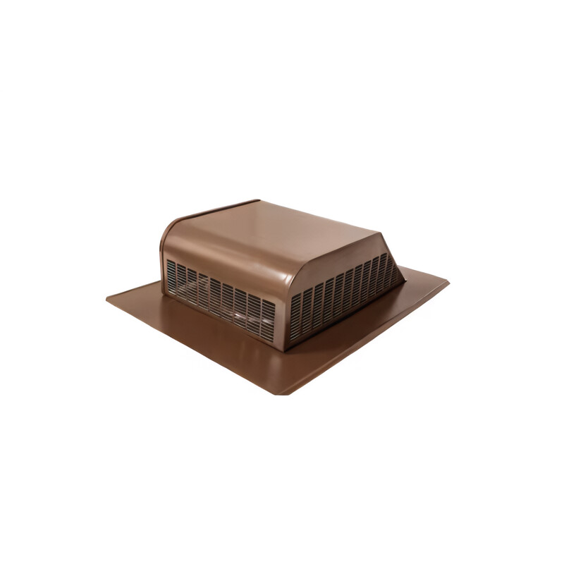 Vent Roof Slant Louver Brown