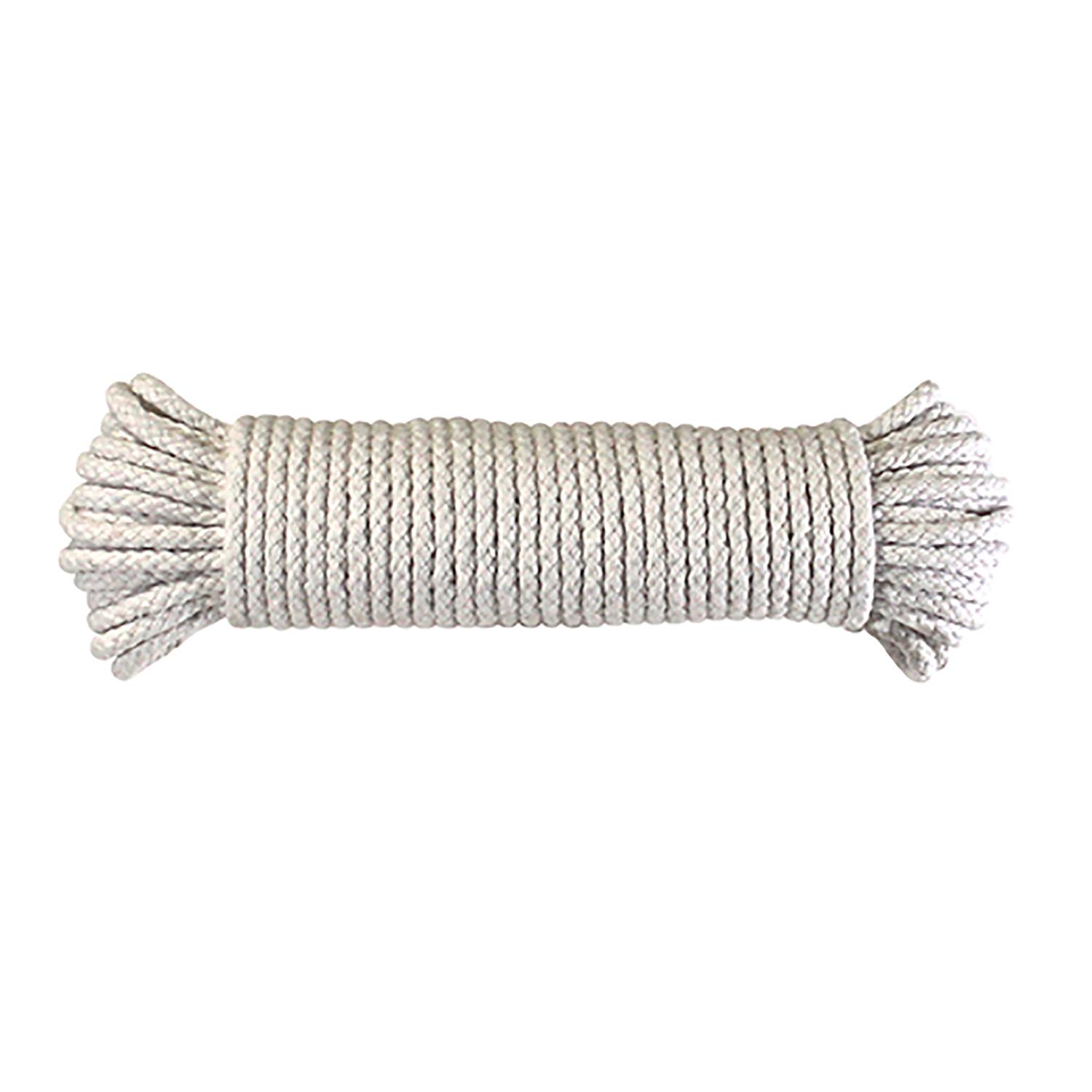 Ace 9/64 in. D X 48 ft. L Natural Braided Cotton Cord Ace 9/64 in. D X 48 ft. L Natural Braided Cotton Cord