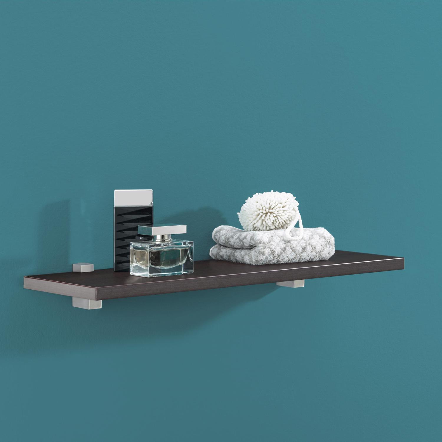 Dolle Lite.75 in. H X 31.5 in. W X 9.8 in. D Espresso Wood Shelf Board