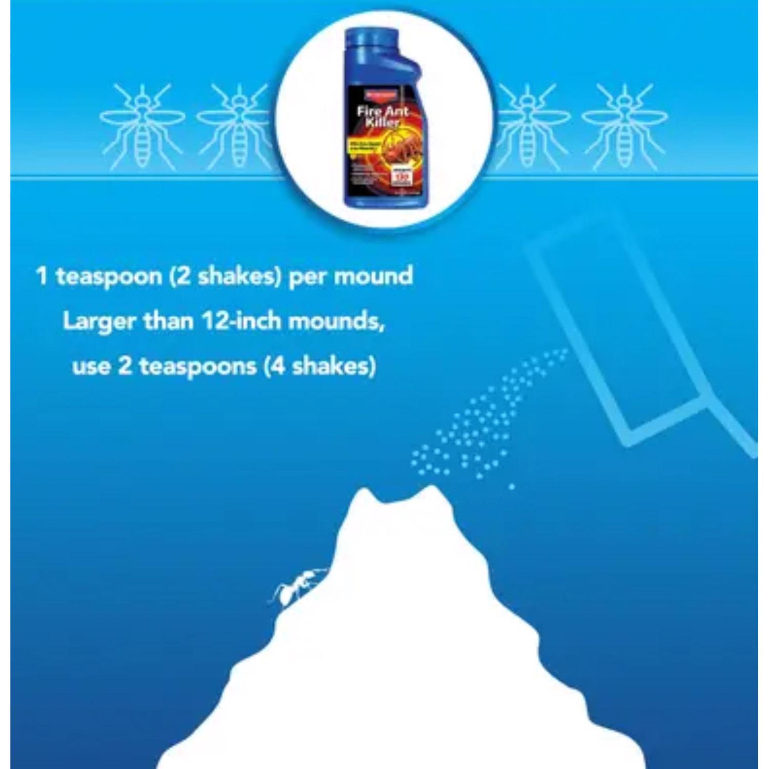 BioAdvanced Fire Ant Killer Dust 1 lb Stine Home + Yard The Family