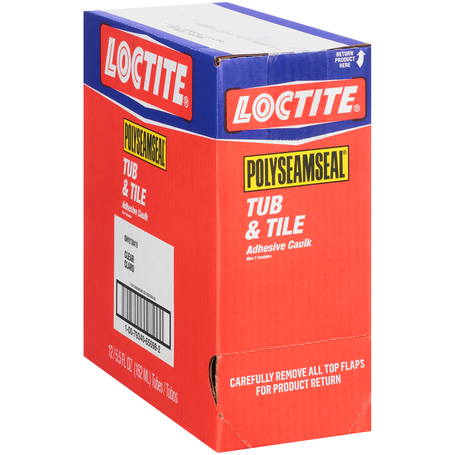Loctite Polyseamseal Clear Acrylic Latex Tub and Tile Adhesive Caulk 5.