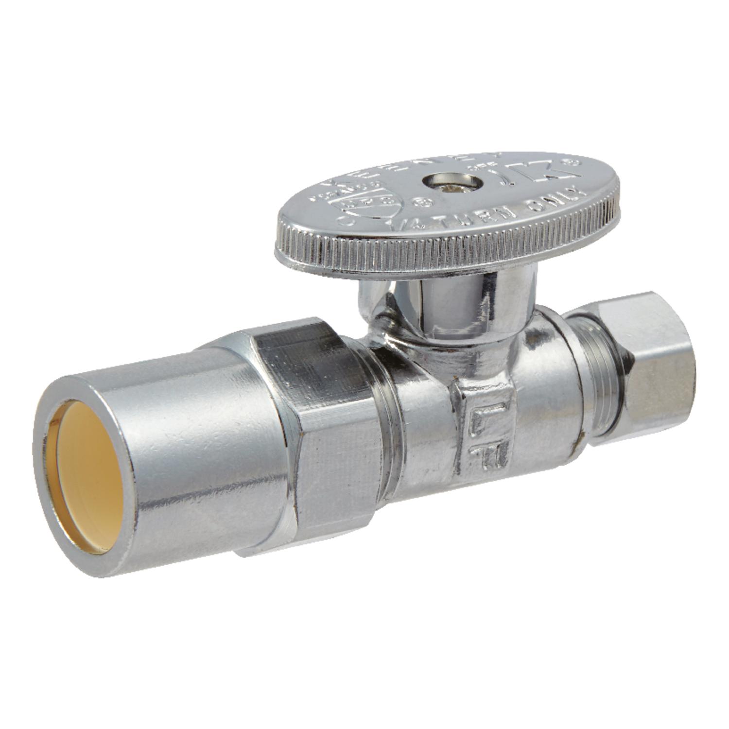 Ace CPVC Compression Brass Shut-Off Valve