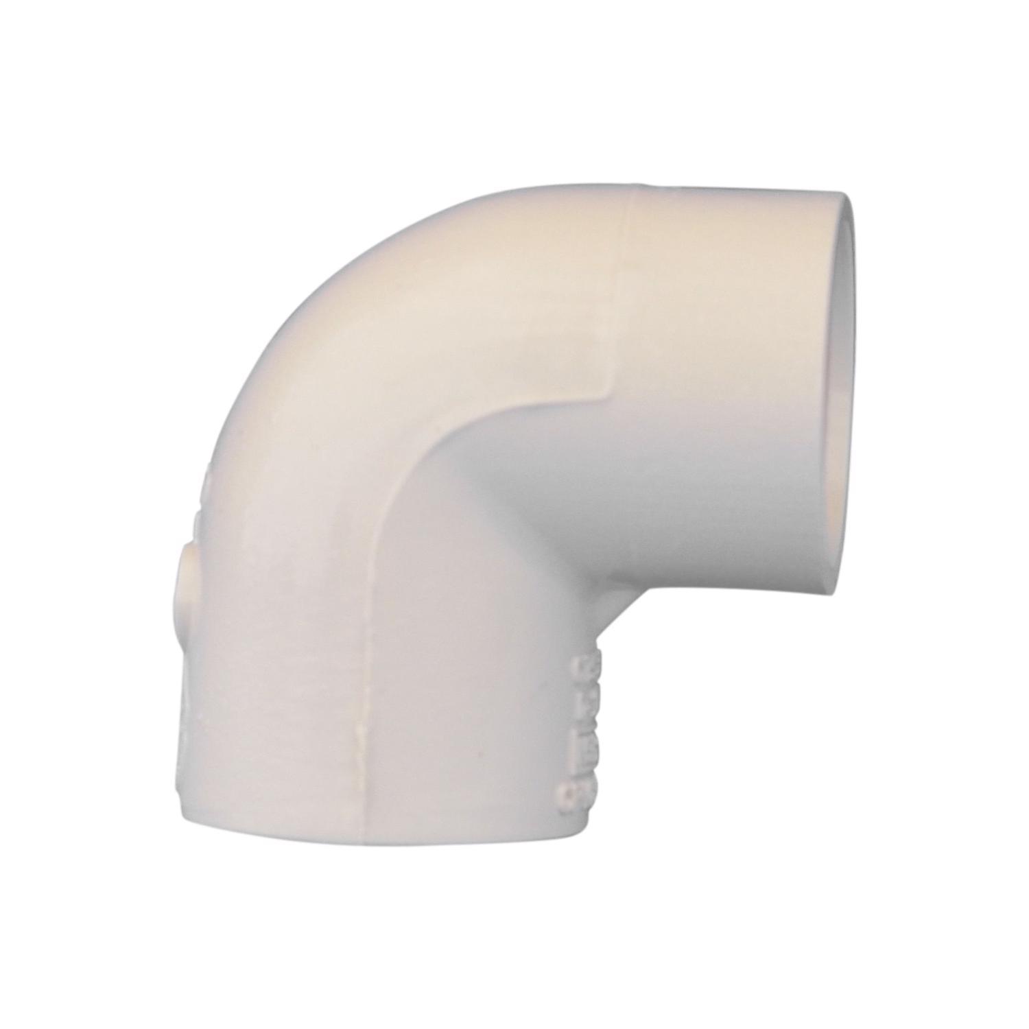 Charlotte Pipe FlowGuard 3/4 in. Hub X 3/4 in. D Hub CPVC 90 Degree Elbow 1 pk