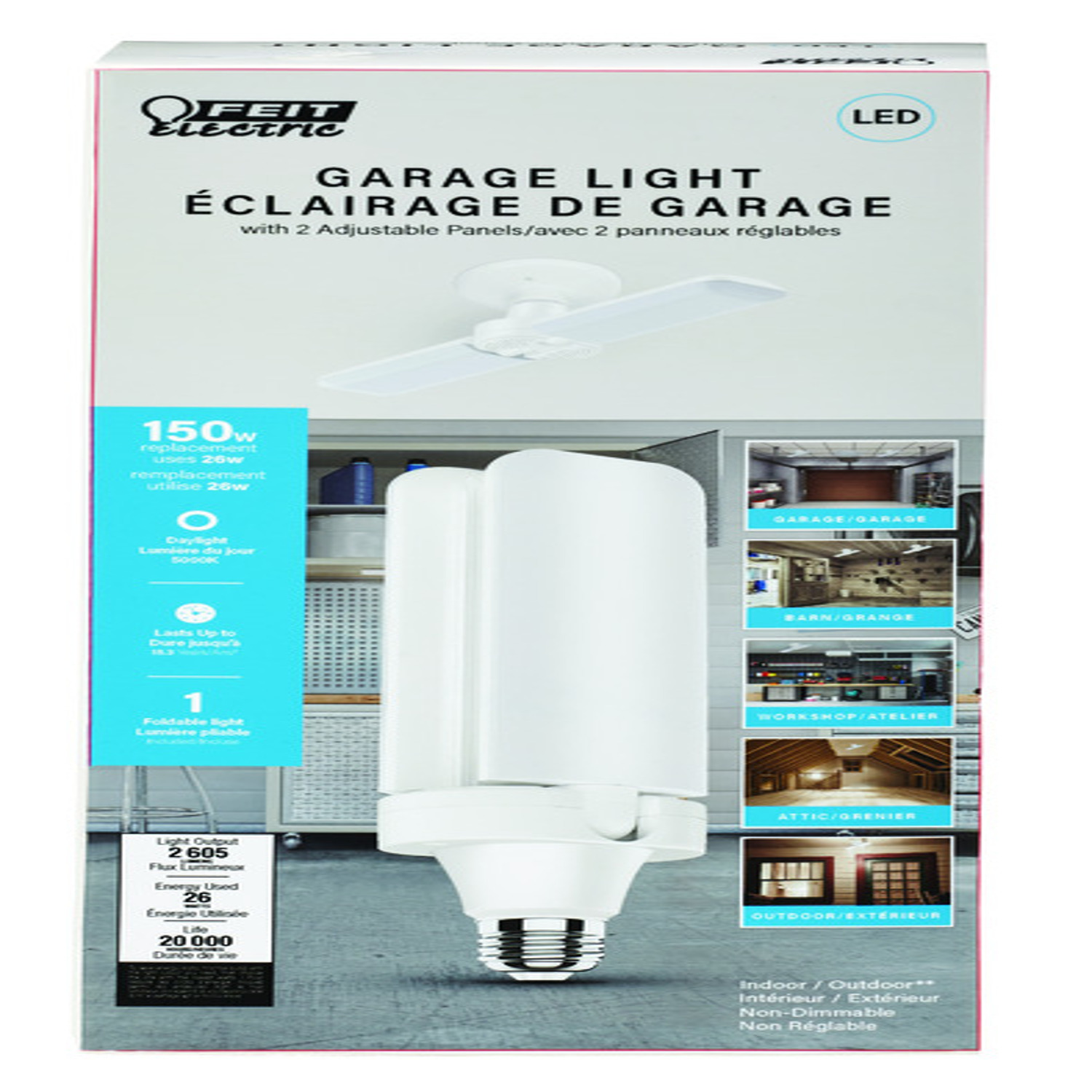 Feit Electric 24 W ED26 LED HID Bulb 2605 lm Daylight Specialty 1 pk