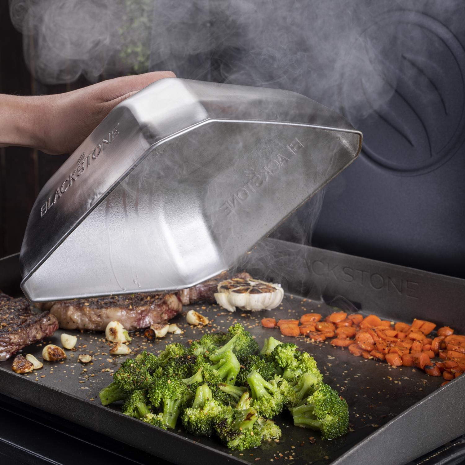 Blackstone Stainless Steel Griddle Basting Cover 10 in. L X 10 in. W 1 pc
