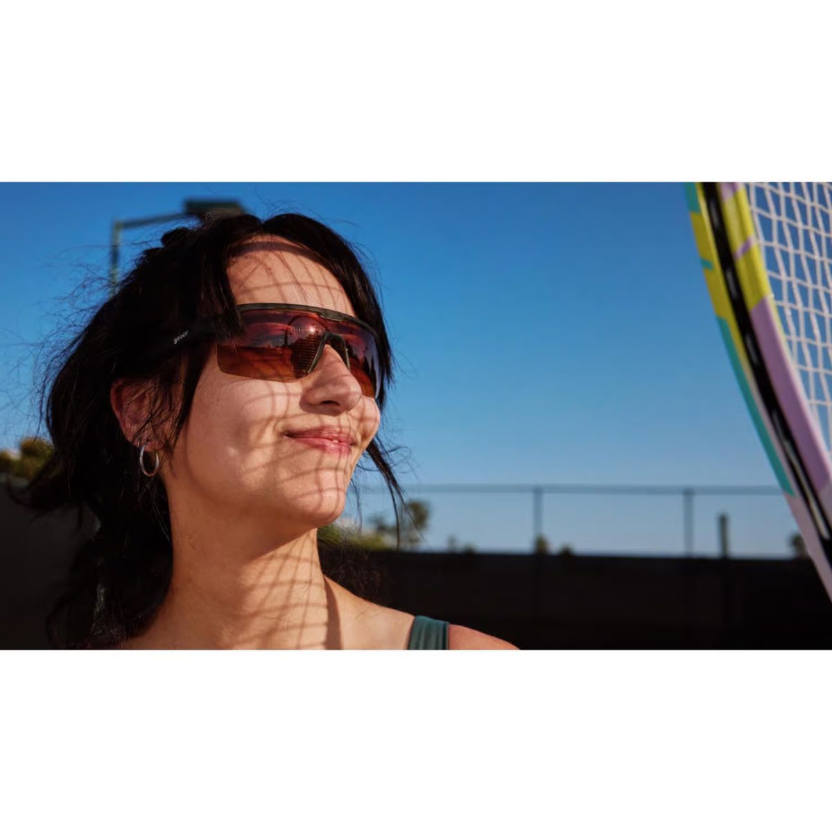 goodr Bolt G - Jungle Is My Gym Sunglasses Unisex Green Frame Black Lens Polarized