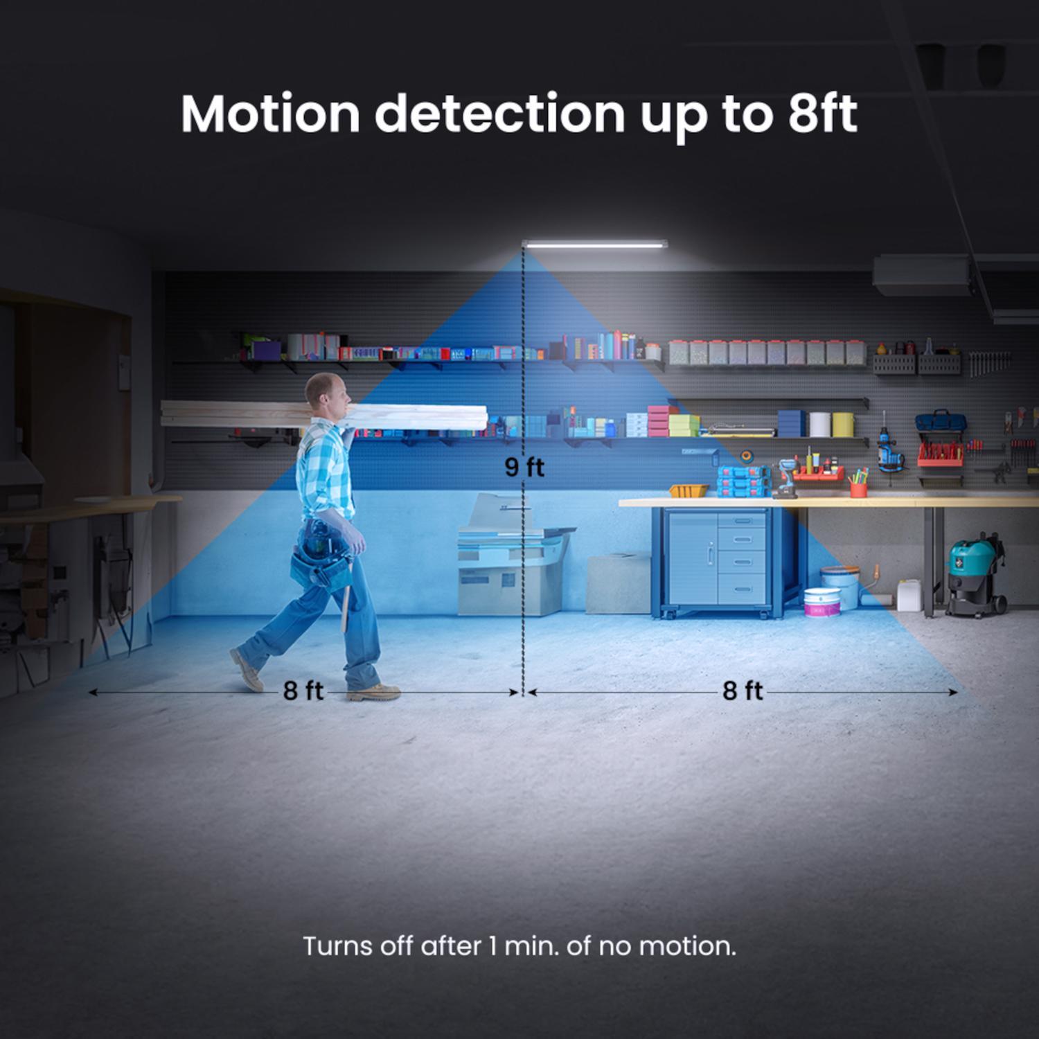 Feit SHOP 24 in. 1-Light each 50 W LED Shop Light