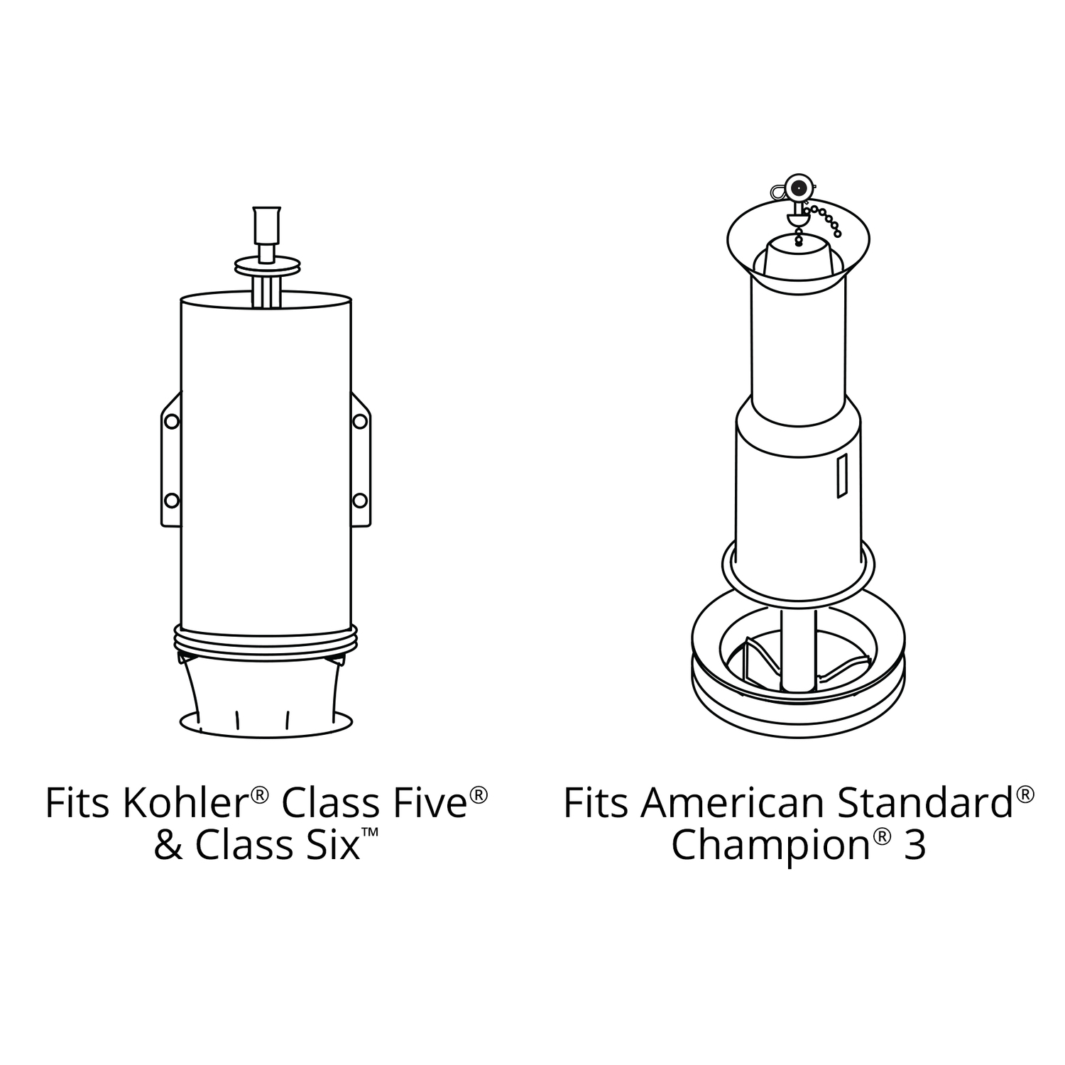 Korky Valve Seal Kit Red For Universal 3 in. Stine Home + Yard The