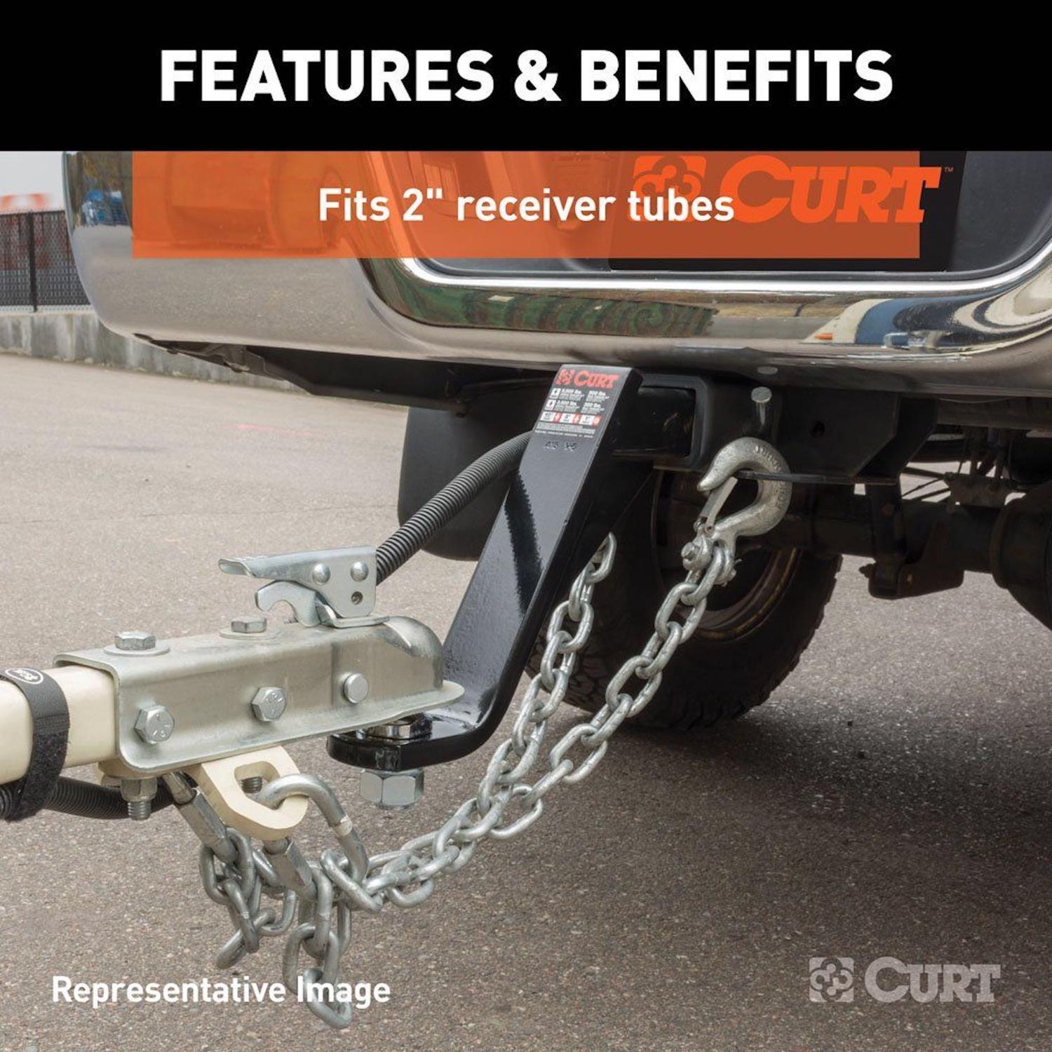 CURT 5000 lb. cap. Ball Mount