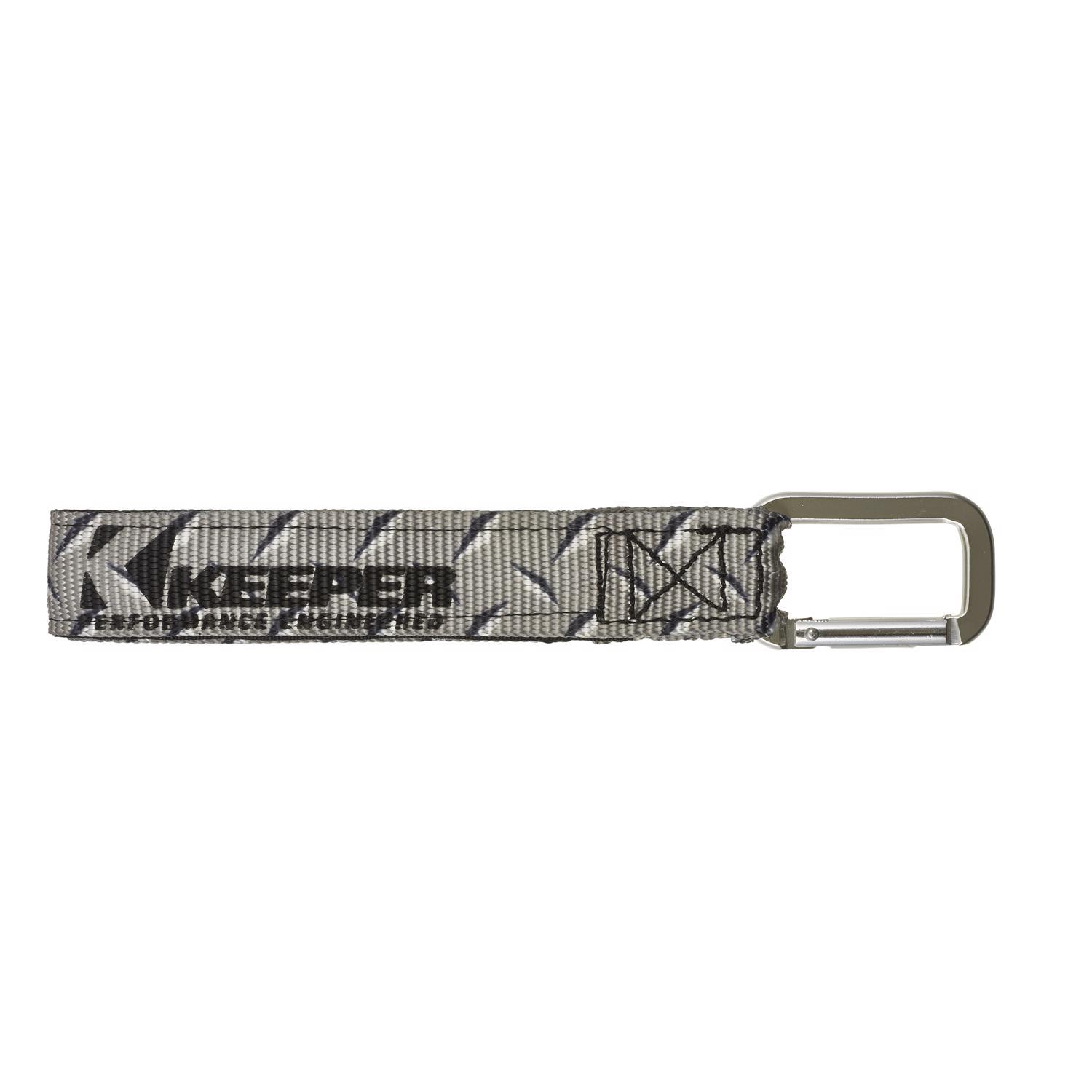Keeper Wrap-It-Up 1 in. W X 6 in. L Gray Bundling Strap 0 lb 1 pk