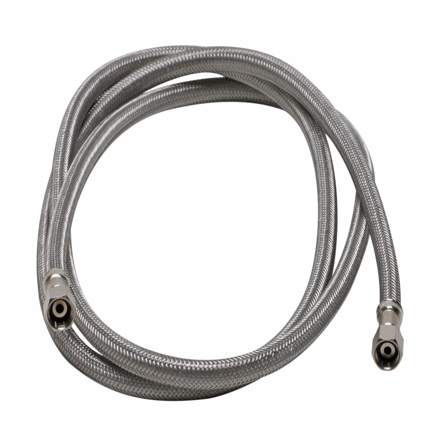 Fluidmaster 1/4 in. Compression X 1/4 in. D Compression 72 in. Stainless Steel Ice Maker Supply Line