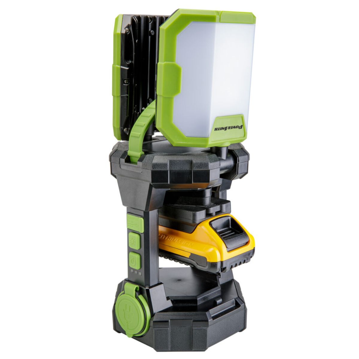 Voyager Jobsite Latern with 3 way power - Battery included