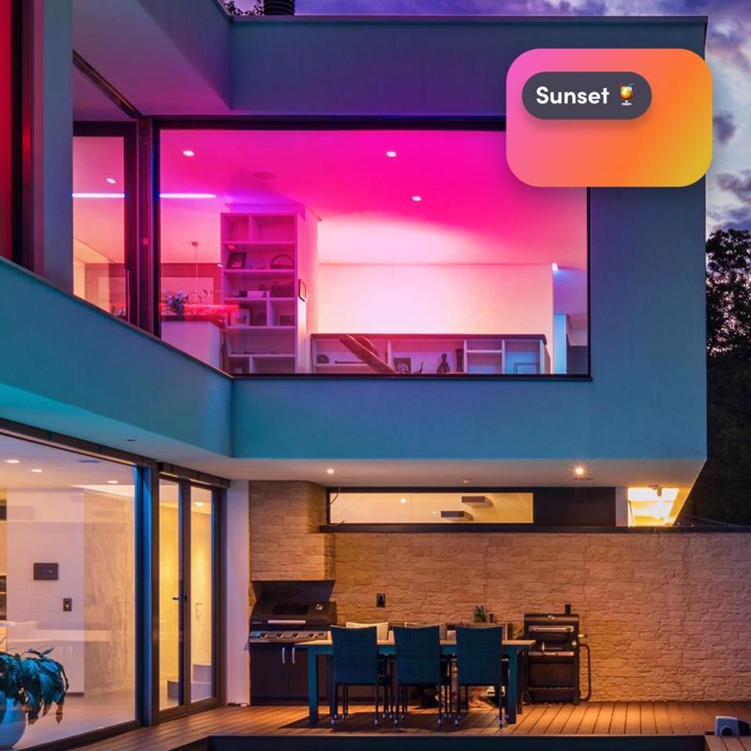 LIFX Smart Home BR30 E26 (Medium) Smart-Enabled LED Bulb Color Changing 75 Watt Equivalence 1 pk