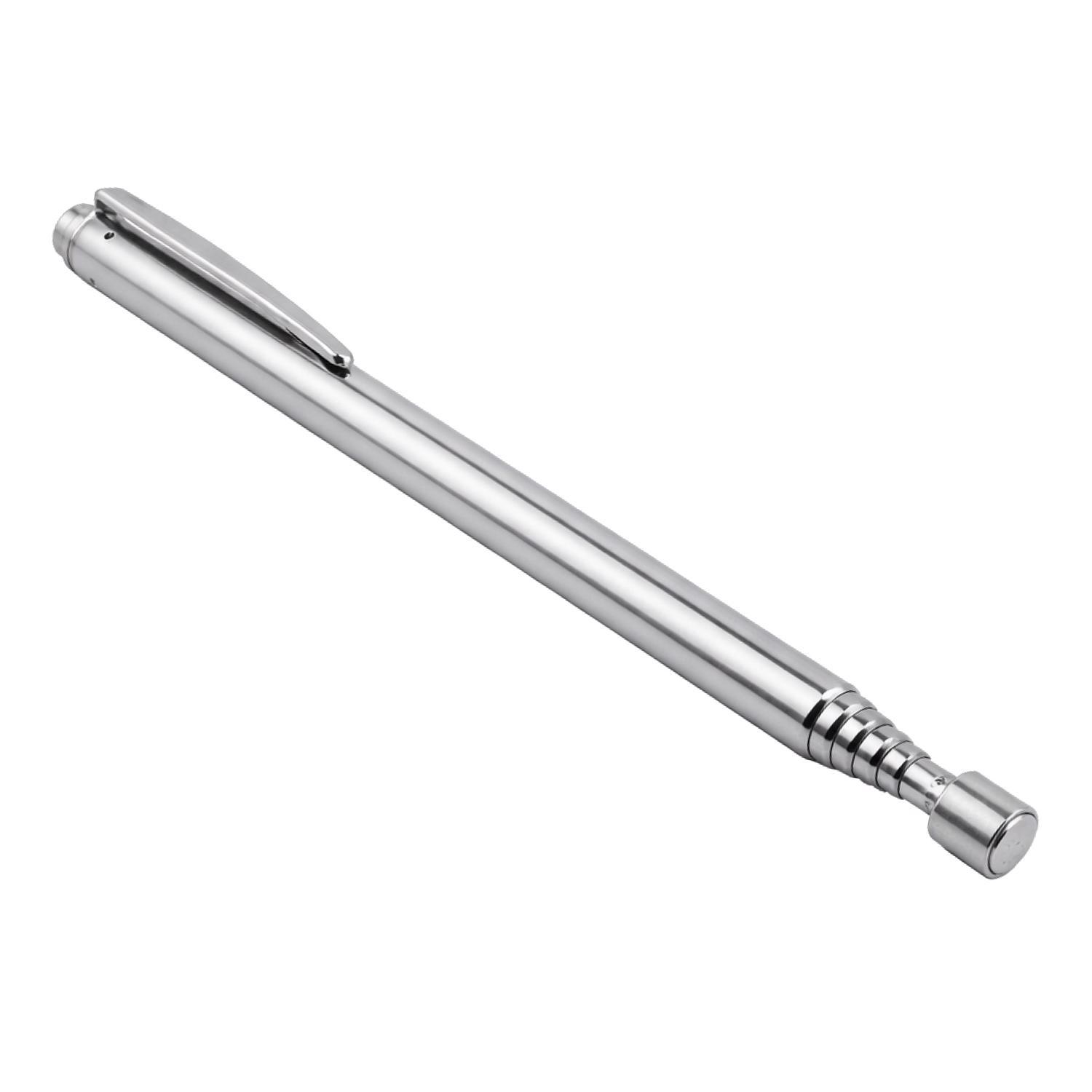 Magnet Source 25.5 in. Telescoping Magnetic Pick-Up and Pointer Tool 3 lb. pull