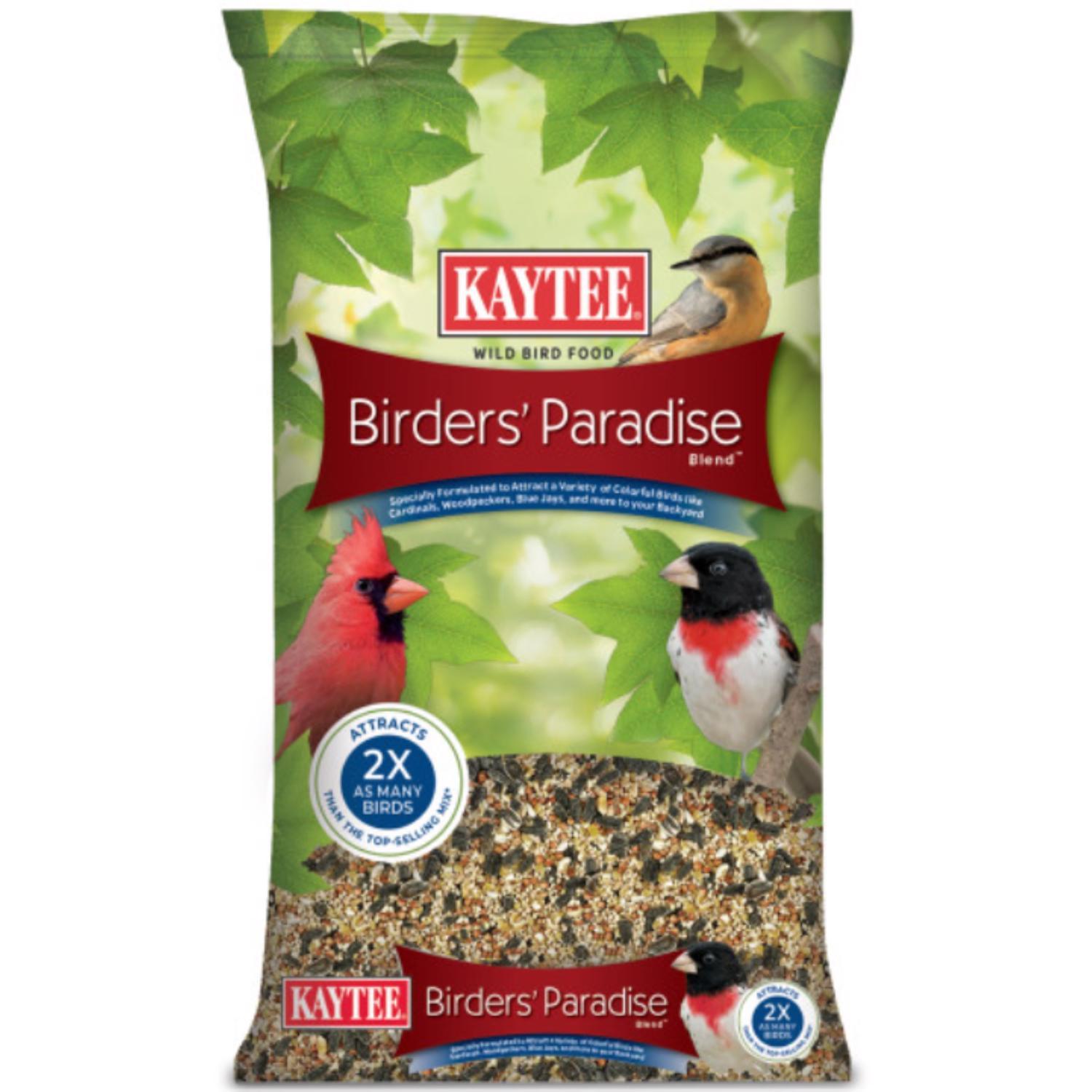 Kaytee Birders Blend Songbird Black Oil Sunflower Seed Wild Bird Food 8 lb