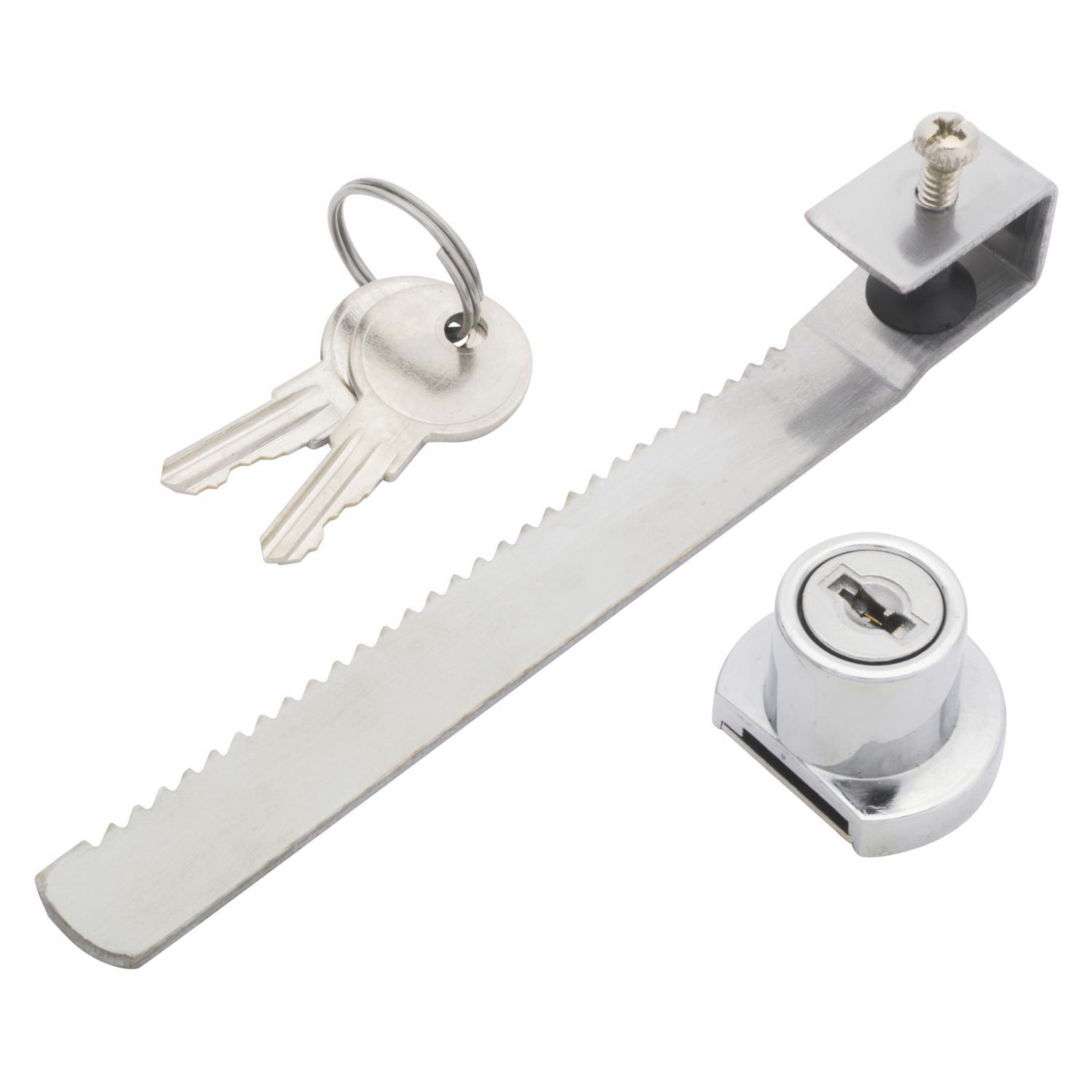 Ace Chrome Metallic Steel Showcase Lock