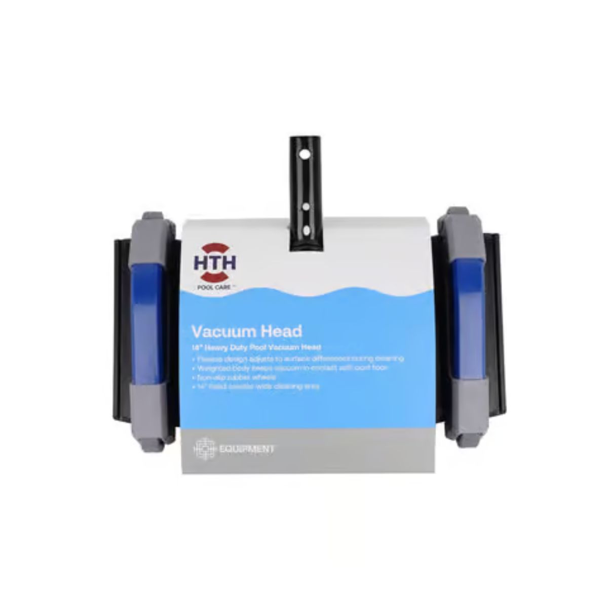 HTH Deluxe Pool Vacuum Head 4.3 in. H x 11.2 in. W x 14 in. L
