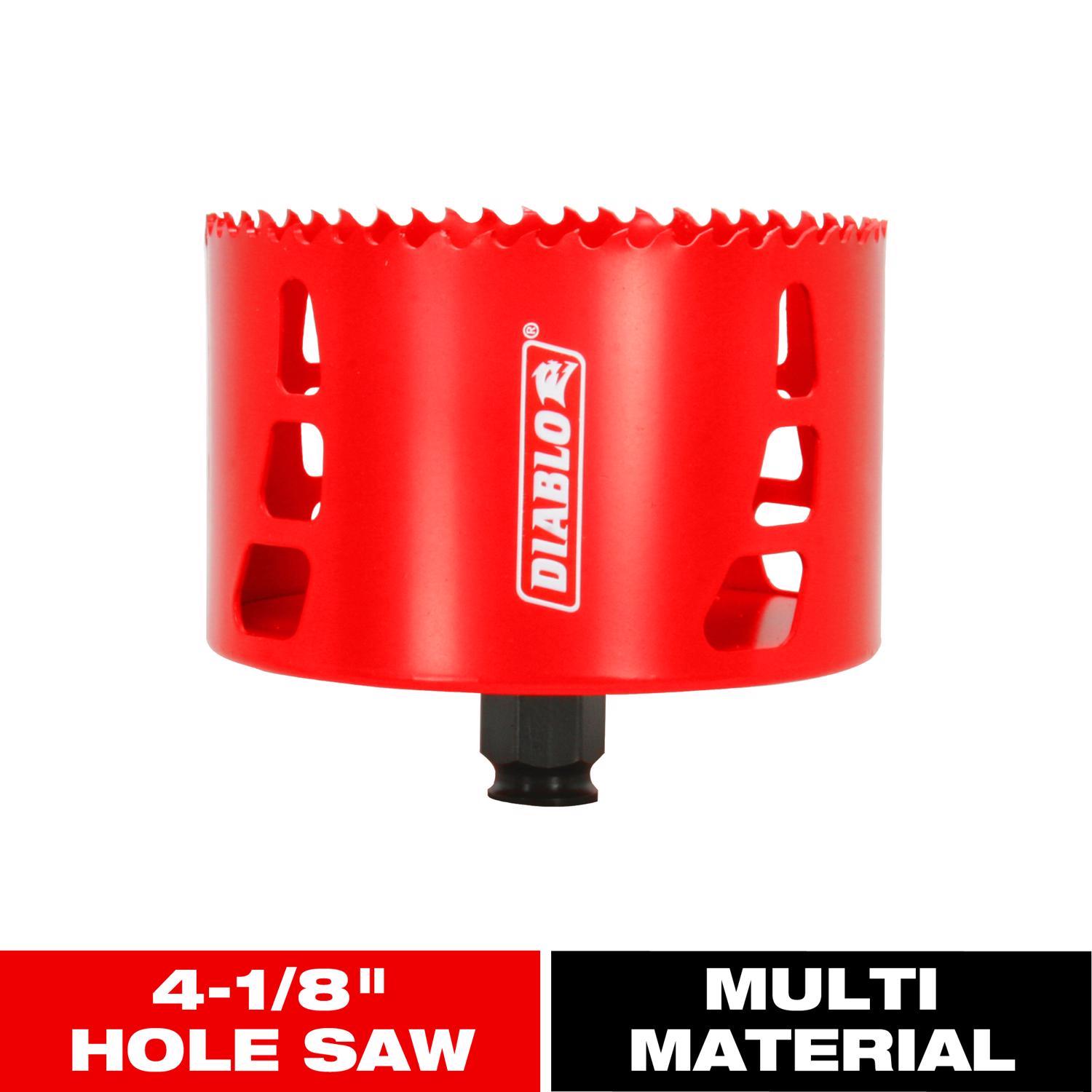 Diablo Snap-Lock Plus 4-1/8 in. Bi-Metal Hole Saw 1 pc