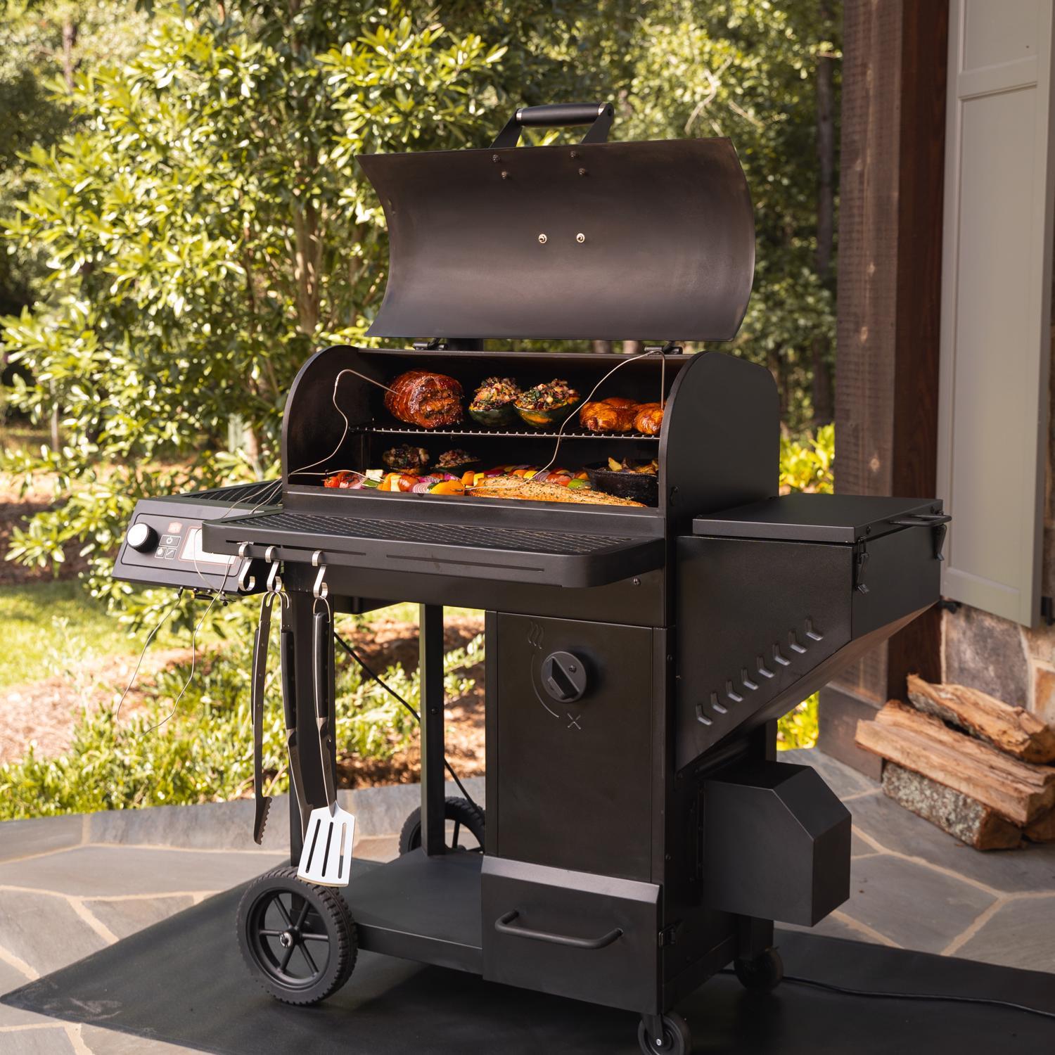 Charcoal wood smoker cheap