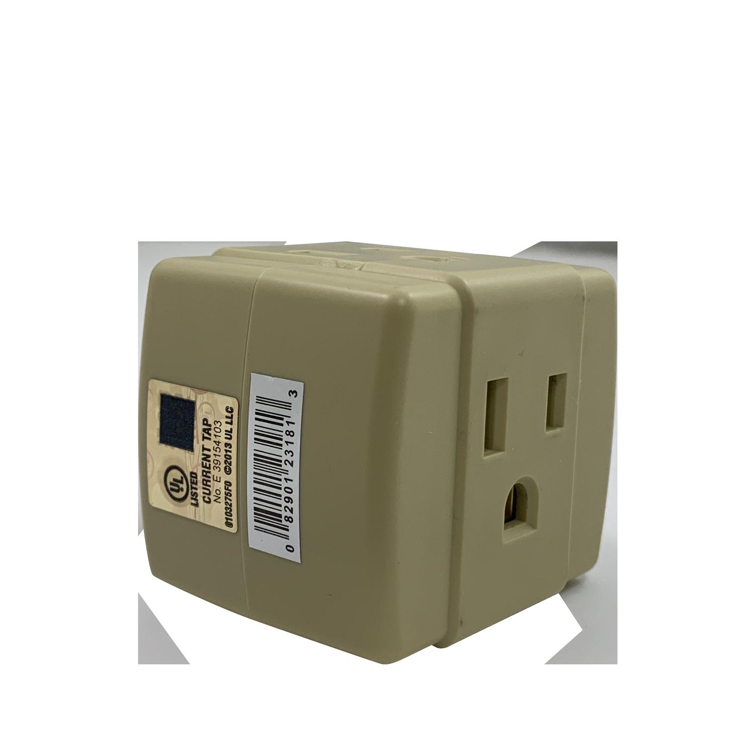 Ace Grounded 3 outlets Adapter 1 pk